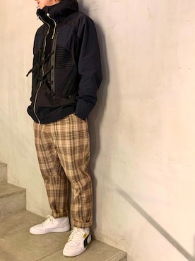 「B2nd」｜yamamotoさん（メンズ・170cm）の冬コーディネート