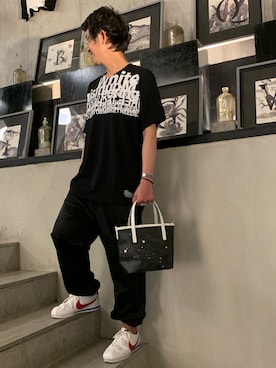「B'2nd（ビーセカンド）のアイテム（バッグ）」を使った、yamamotoさん（メンズ・170cm）の夏コーディネート