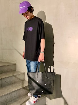 「surt（サート）のアイテム」を使った、yamamotoさん（メンズ・170cm）の夏コーディネート