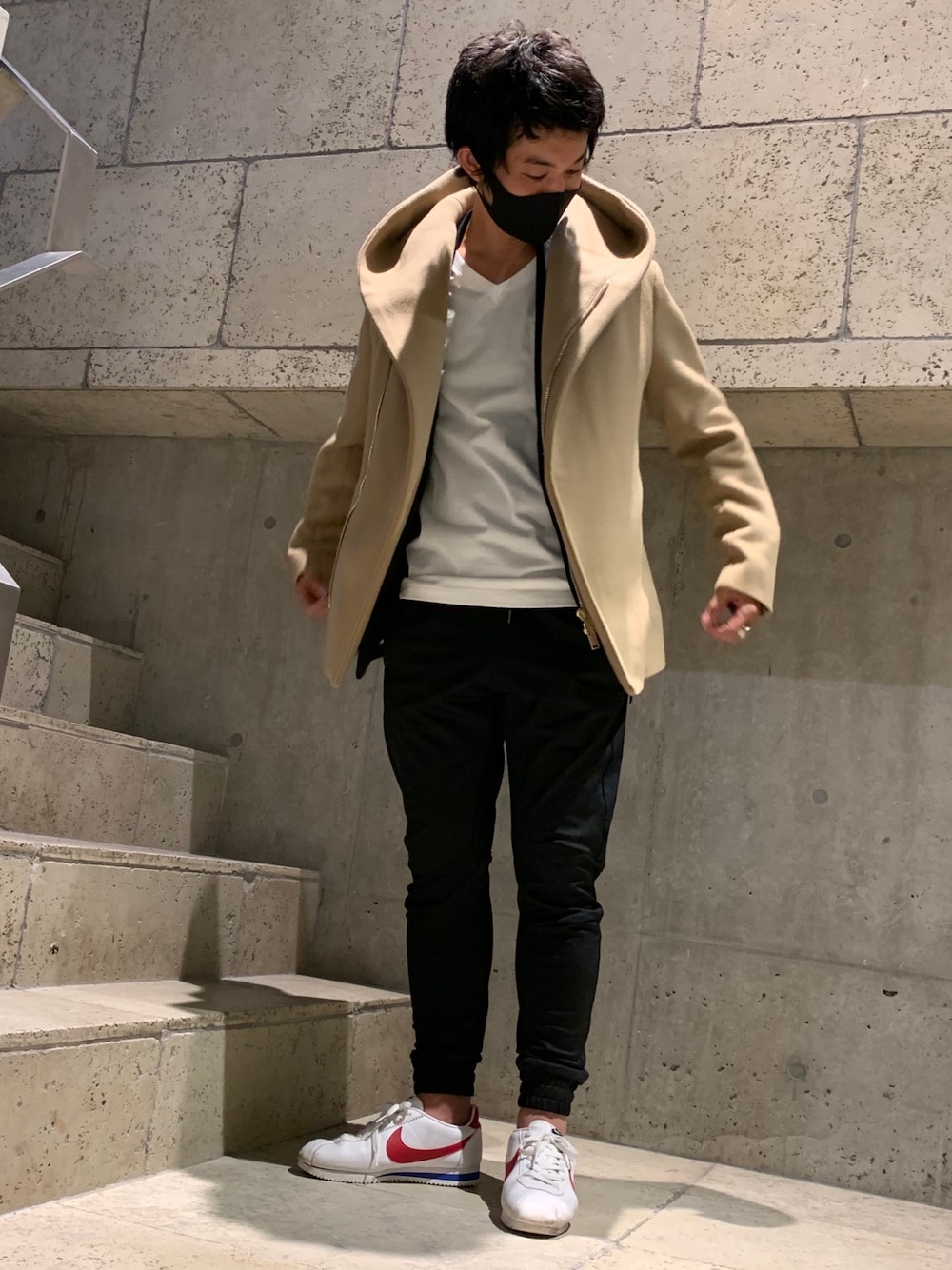 junhashimoto（ジュンハシモト）別注 SHORT WRAP COAT/ショートラップ