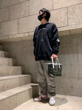 「B'2nd（ビーセカンド）のアイテム」を使った、yamamotoさん（メンズ・170cm）の冬コーディネート