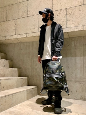 「H.I.P. by SOLIDO（エイチアイピーバイソリード）のアイテム」を使った、yamamotoさん（メンズ・170cm）の冬コーディネート