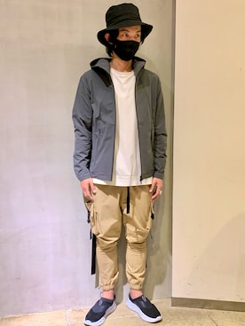 「ファッションの力を信じよう」｜「アイテム（スリッポン）」を使った、yamamotoさん（メンズ・170cm）の冬コーディネート