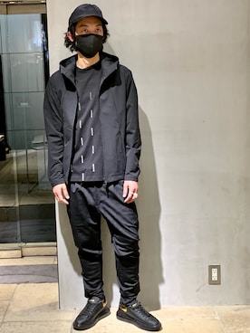 「B'2nd（ビーセカンド）のアイテム（シューズ）」を使った、yamamotoさん（メンズ・170cm）の冬コーディネート