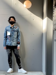 SURT X JUN INAGAWA コラボ デニムジャケット M surt（サート）の「SURT X JUN INAGAWA L/S/サート x ジュン イナガワ