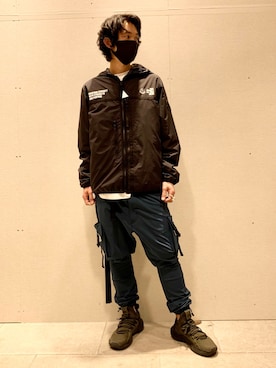 「H.I.P. by SOLIDO（エイチアイピーバイソリード）のアイテム」を使った、yamamotoさん（メンズ・170cm）の冬コーディネート