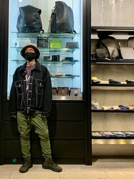 「NAISSANCE（ネサンス）のアイテム」を使った、yamamotoさん（メンズ・170cm）の春コーディネート