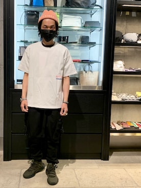 「MARBLES（マーブルズ）のアイテム」を使った、yamamotoさん（メンズ・170cm）の春コーディネート