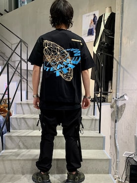 「MARBLES（マーブルズ）のアイテム」を使った、yamamotoさん（メンズ・170cm）の春コーディネート