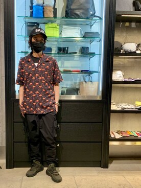 「LUSOR（ルーソル）のアイテム」を使った、yamamotoさん（メンズ・170cm）の春コーディネート