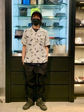 「LUSOR（ルーソル）のアイテム」を使った、yamamotoさん（メンズ・170cm）の春コーディネート