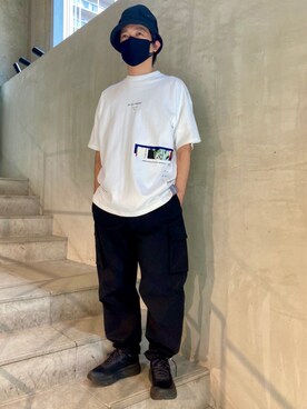 「LUSOR（ルーソル）のアイテム」を使った、yamamotoさん（メンズ・170cm）の春コーディネート