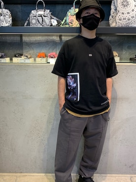 「A4A（エーフォーエー）のアイテム」を使った、yamamotoさん（メンズ・170cm）の春コーディネート
