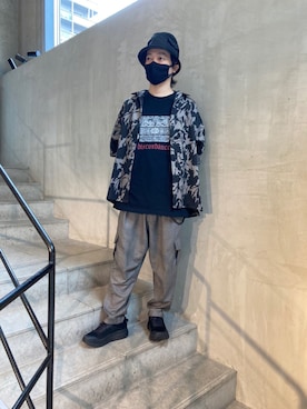 「LUSOR（ルーソル）のアイテム」を使った、yamamotoさん（メンズ・170cm）の春コーディネート