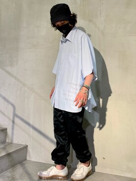 「LUSOR（ルーソル）のアイテム」を使った、yamamotoさん（メンズ・170cm）の春コーディネート