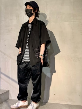 「LUSOR（ルーソル）のアイテム」を使った、yamamotoさん（メンズ・170cm）の春コーディネート