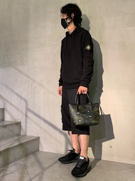 「RUN OF（ランオブ）のアイテム」を使った、yamamotoさん（メンズ・170cm）の夏コーディネート