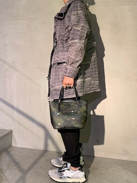 「RUN OF（ランオブ）のアイテム」を使った、yamamotoさん（メンズ・170cm）の夏コーディネート