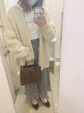 「archives e'pice（アルシーヴエピス）のアイテム」を使った、ぽし☺︎さん（レディース・159cm）の冬コーディネート