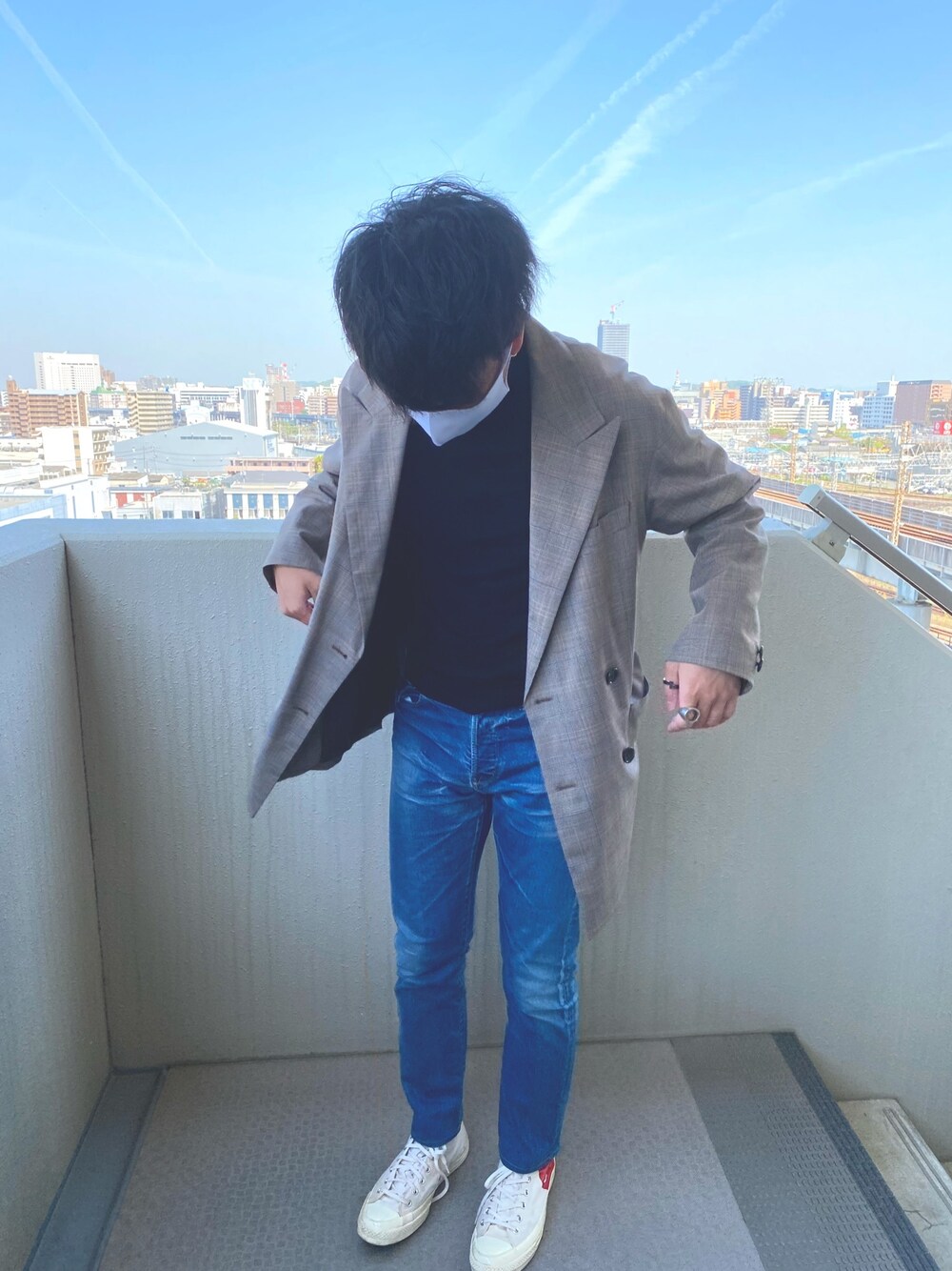 BEAUTY&YOUTH UNITED ARROWSのセットアップ（ベージュ系）を使った人気