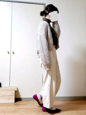 ちくわさん（レディース・154cm）の冬コーディネート