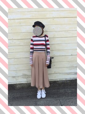 つんさん（レディース・161cm）の春コーディネート