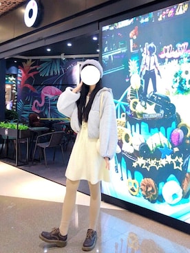 owhyyamyさん（レディース・160cm）の冬コーディネート