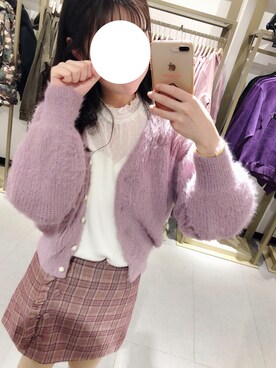「one after another NICE CLAUP（ワンアフターアナザーナイスクラップ）のアイテム（タンクトップ）」を使った、owhyyamyさん（レディース・160cm）の冬コーディネート
