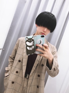 「Ray BEAMS（レイビームス）のアイテム（ジャケット/アウター）」を使った、ゆーきさん（メンズ・165cm）の秋コーディネート