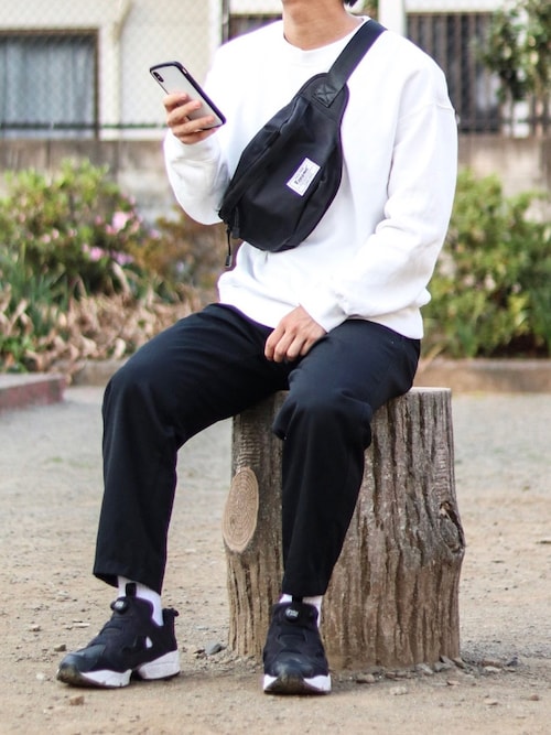 Naotoさんのボディバッグ ウエストポーチを使ったコーディネート Zozotown