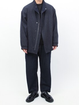 「Steven Alan（スティーブンアラン）のアイテム（スウェット）」を使った、Naotoさん（メンズ・165cm）の秋コーディネート
