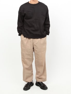 「Steven Alan（スティーブンアラン）のアイテム（スウェット）」を使った、Naotoさん（メンズ・165cm）の秋コーディネート