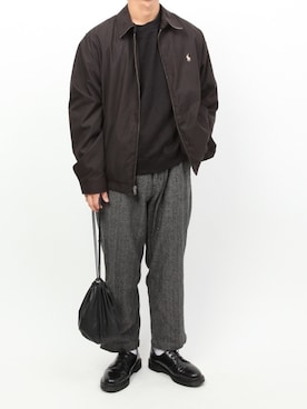 「Steven Alan（スティーブンアラン）のアイテム（スウェット）」を使った、Naotoさん（メンズ・165cm）の秋コーディネート