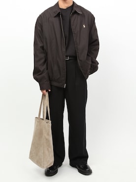 「Steven Alan（スティーブンアラン）のアイテム（スウェット）」を使った、Naotoさん（メンズ・165cm）の秋コーディネート