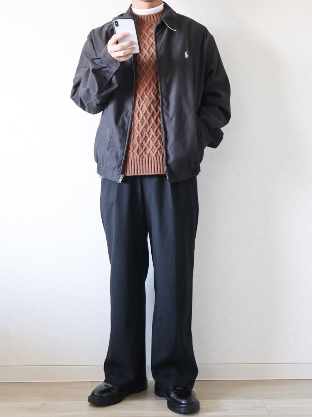 ポロラルフローレン Polo ブルゾン ブラウン POLO RALPH LAUREN（ブルゾン ・ ブラウン/茶色系）のフリマ