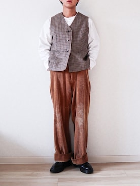 「ドクターマーチン3ホール」｜「アイテム（その他）」を使った、Naotoさん（メンズ・165cm）の春コーディネート