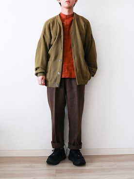 「軍物」｜「アイテム（その他）」を使った、Naotoさん（メンズ・165cm）の春コーディネート