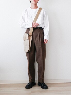 「軍物」｜「アイテム（その他）」を使った、Naotoさん（メンズ・165cm）の春コーディネート