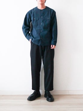 「ドクターマーチン3ホール」｜「アイテム（その他）」を使った、Naotoさん（メンズ・165cm）の春コーディネート