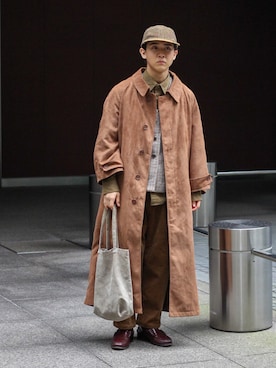 「秋のマイ旬スタイル」｜「アイテム（キャップ）」を使った、Naotoさん（メンズ・165cm）の秋コーディネート