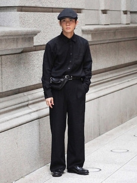 「Paul Smith（ポールスミス）のアイテム」を使った、Naotoさん（メンズ・165cm）の秋コーディネート
