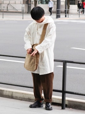 「ドクターマーチン3ホール」｜「アイテム（その他）」を使った、Naotoさん（メンズ・165cm）の秋コーディネート