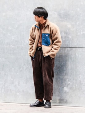 「Paul Smith（ポールスミス）のアイテム」を使った、Naotoさん（メンズ・165cm）の秋コーディネート