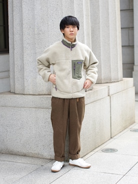 「レトロX」｜「アイテム（その他）」を使った、Naotoさん（メンズ・165cm）の秋コーディネート