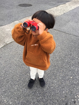 yuu***さん（キッズ・100cm）の秋コーディネート