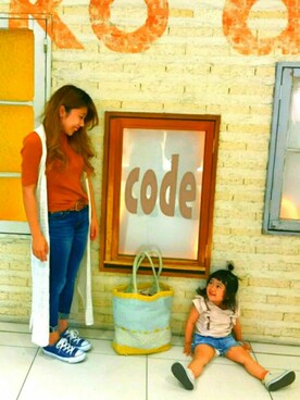 ちびっこまま＋むすめさん（レディース・147cm）の春コーディネート