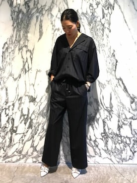「ASTRAET（アストラット）のアイテム（ジャケット/アウター）」を使った、mizuguchi ayaeさん（レディース・168cm）の冬コーディネート