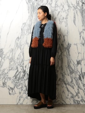 「ASTRAET（アストラット）のアイテム（ジャケット/アウター）」を使った、mizuguchi ayaeさん（レディース・168cm）の秋コーディネート