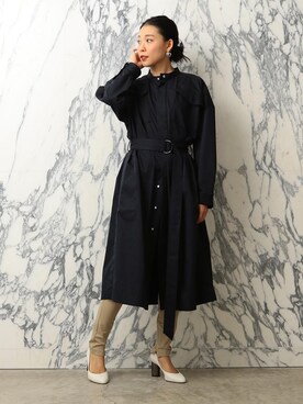 「ASTRAET（アストラット）のアイテム（ワンピース/ドレス）」を使った、mizuguchi ayaeさん（レディース・168cm）の春コーディネート
