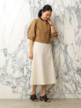 「ASTRAET（アストラット）のアイテム（ジャケット/アウター）」を使った、mizuguchi ayaeさん（レディース・168cm）の春コーディネート
